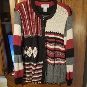 Warm button down sweater